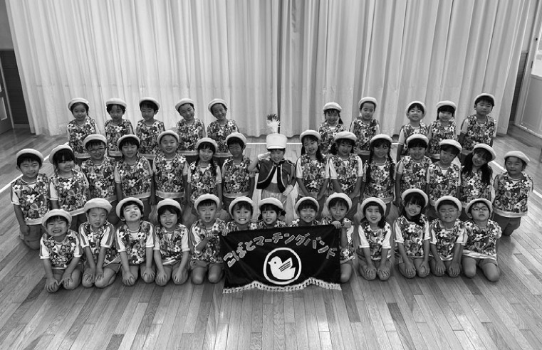 こばと第2こども園 こばとマーチングバンドの皆さん