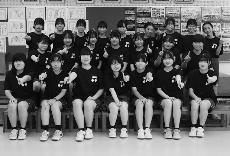 板津中学校 吹奏楽部の皆さん