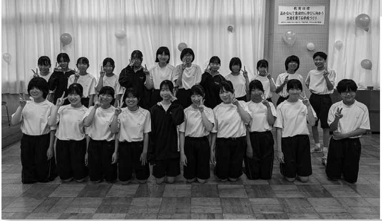 芦城中学校 吹奏楽部の皆さん